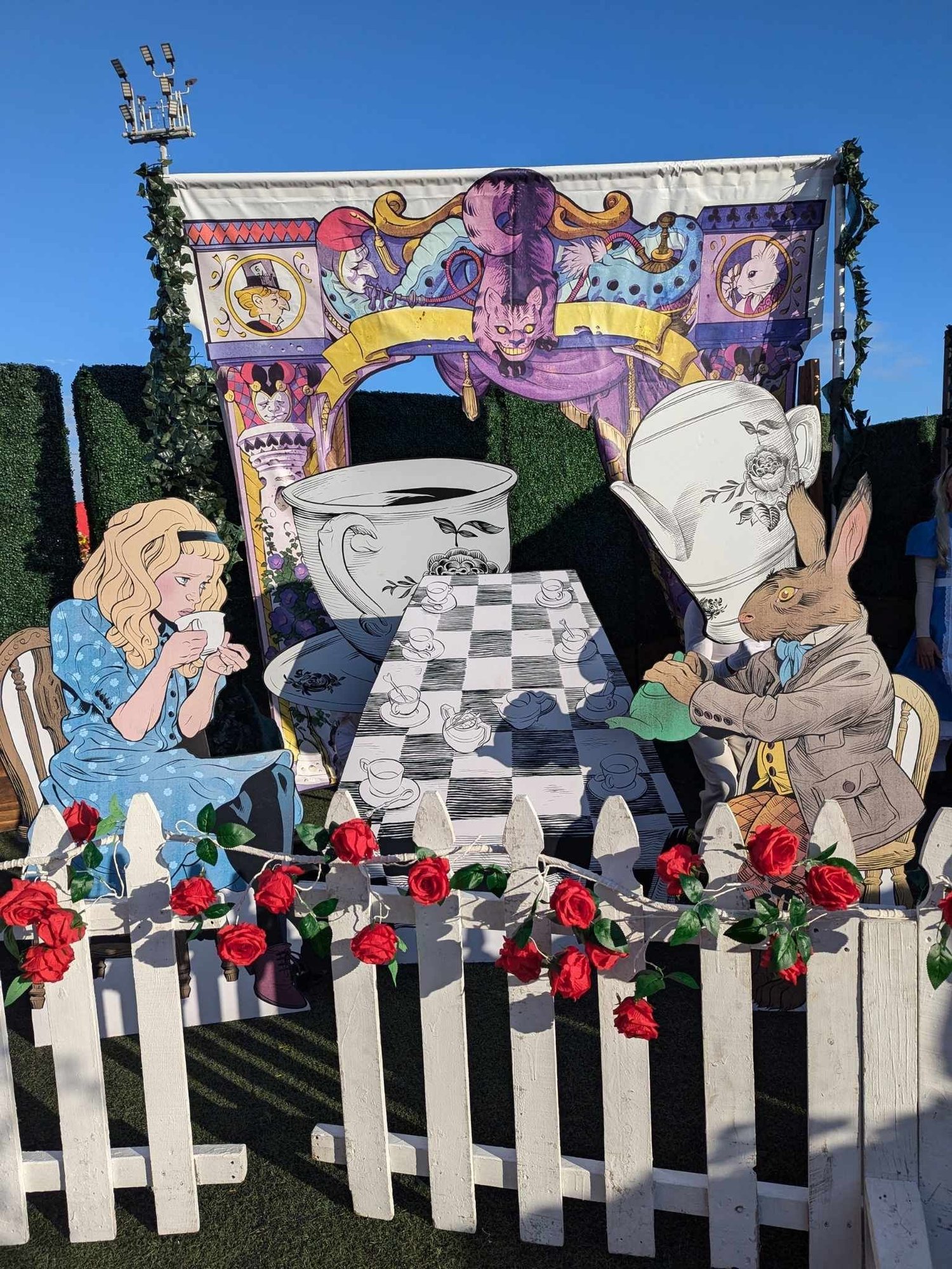 Alice's Dream immersive theater production, corporate party, alice in wonderland, event