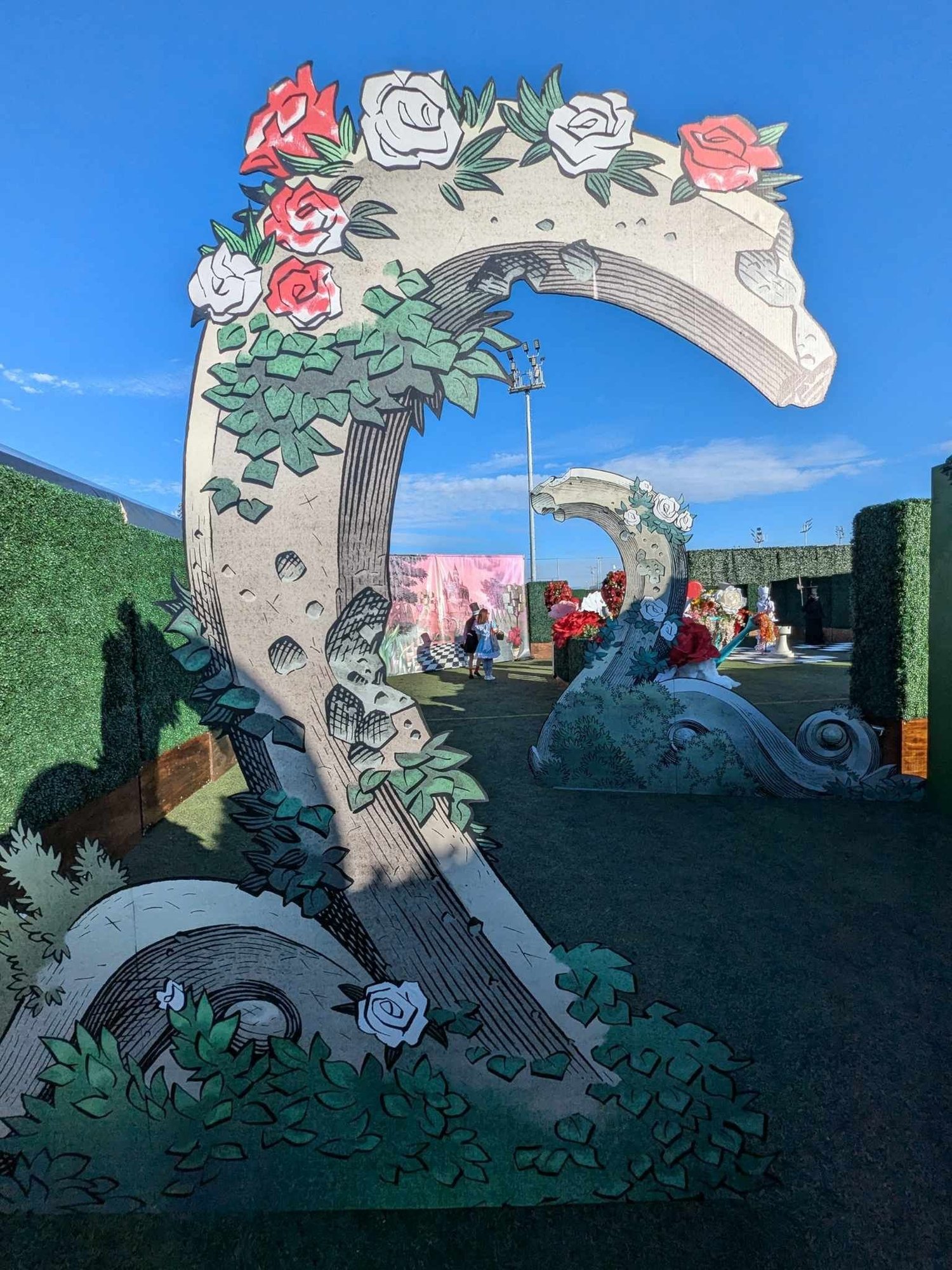 Alice's Dream immersive theater production, corporate party, alice in wonderland, event