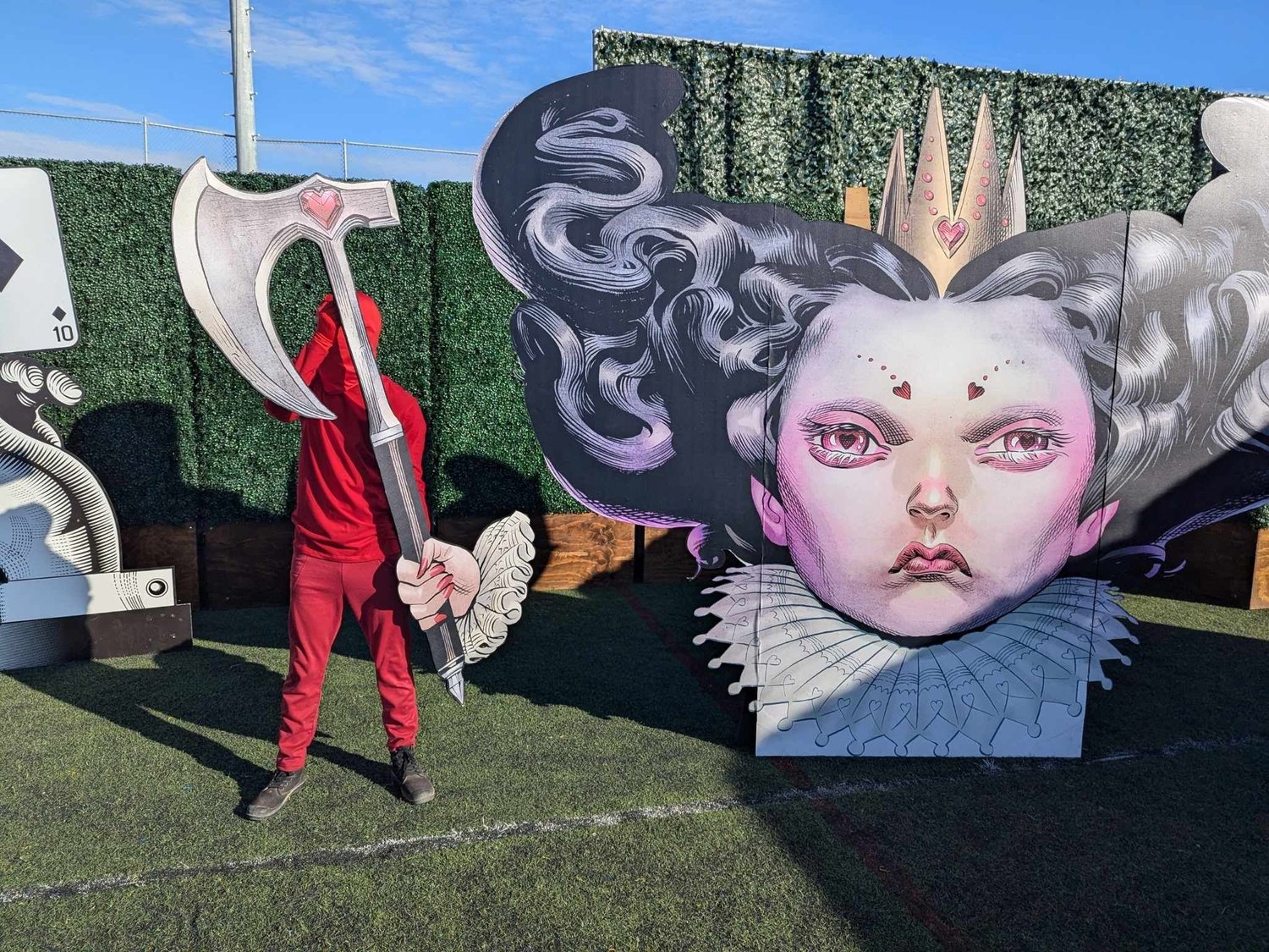 Alice's Dream immersive theater production, corporate party, alice in wonderland, event