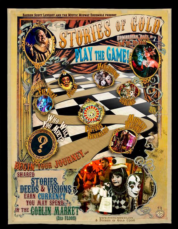 Edwardian Ball Stories of Gold